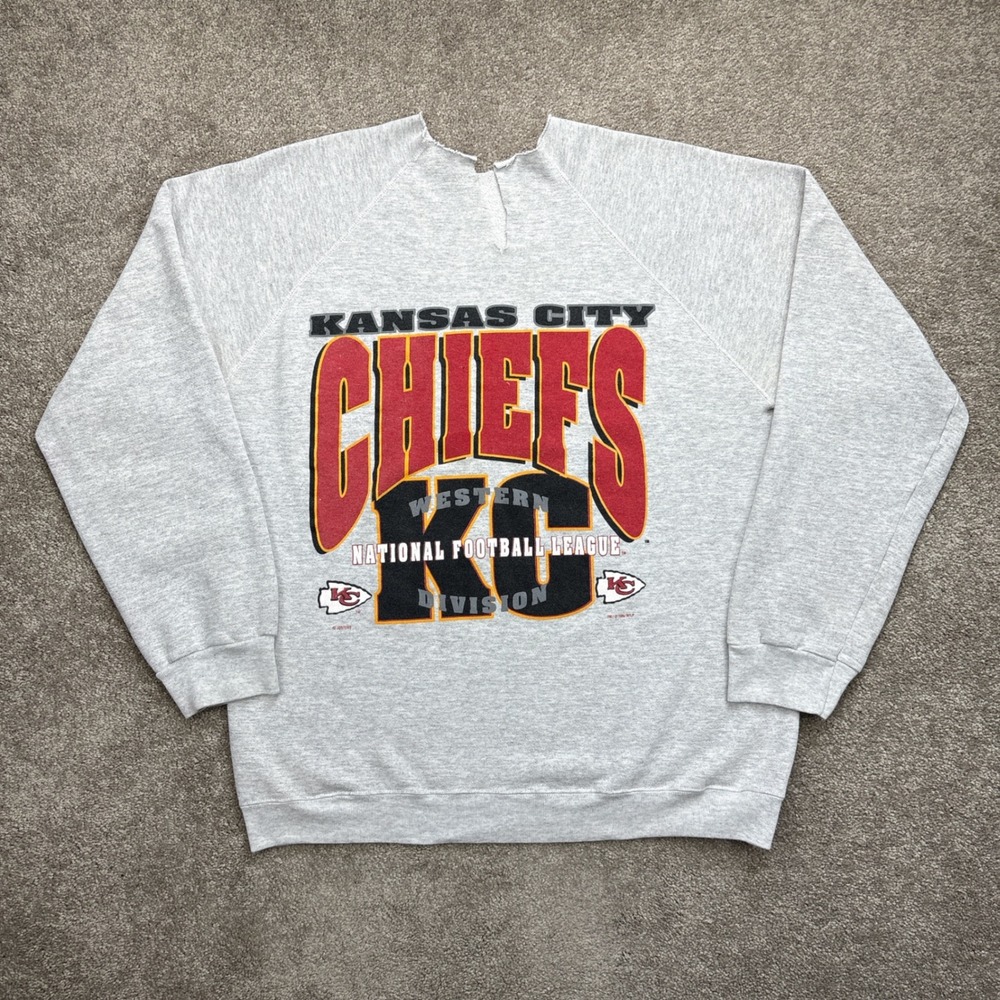 Vintage 1992 Kansas City Chiefs NFL Sweatshirt XL